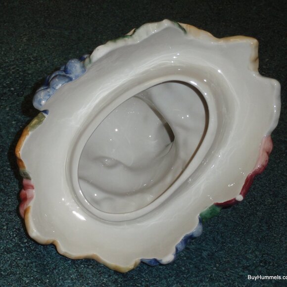 Bunny Rabbit Cookie Jar 11.25" Fitz And Floyd Essentials Fruits CHRISTMAS GIFT! - Picture 9 of 10